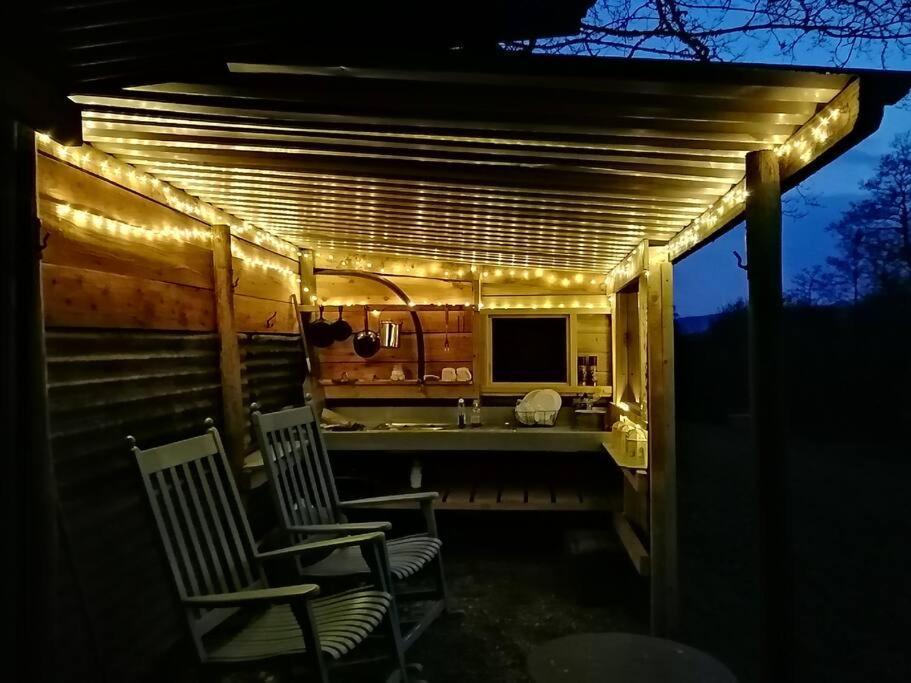 Penn Bergeyn Shepherd'S Huts Exeter Bagian luar foto
