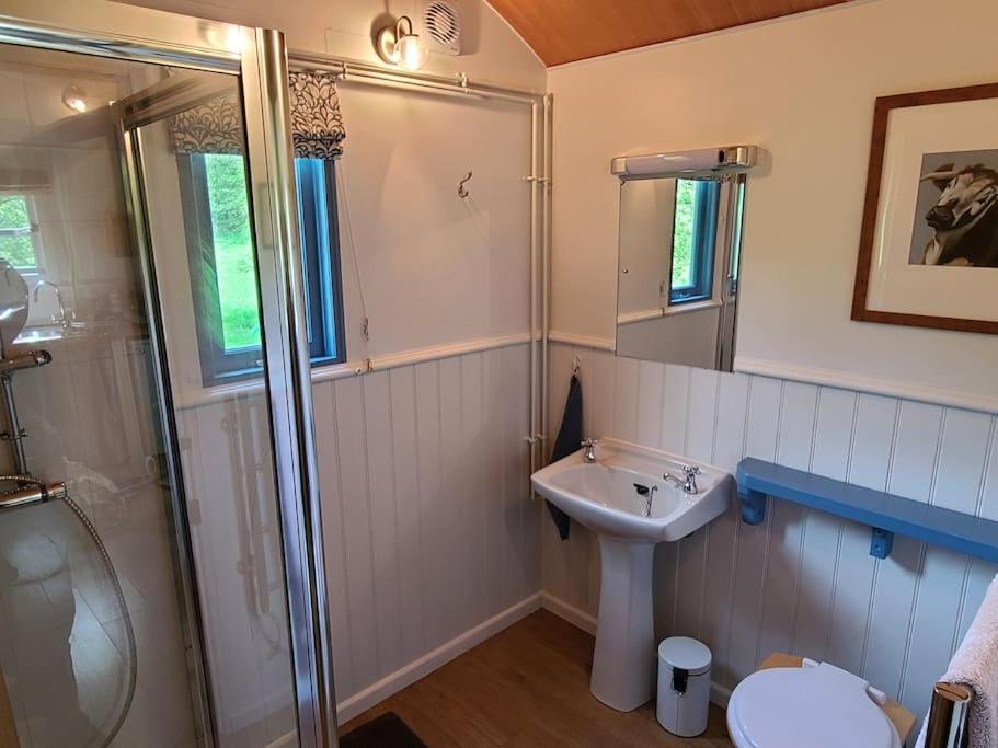 Penn Bergeyn Shepherd'S Huts Exeter Bagian luar foto